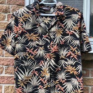 Vintage tropical leaves Hawaiian shirt